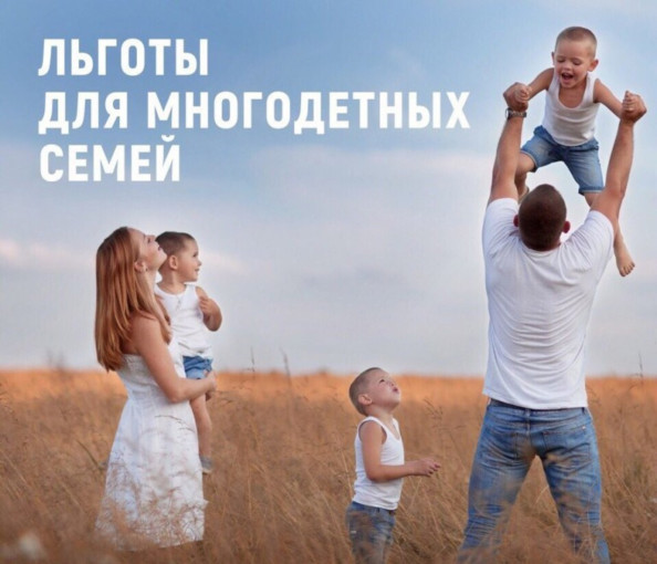 Льготы для многодетных семей Льготы для многодетных семей.